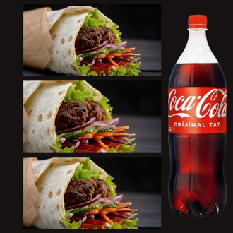 3' Lü Dürüm Menüler görseli