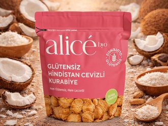 Glutensiz Hindistan Cevizli Kurabiye görseli