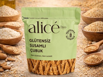 Glutensiz Susamlı Çubuk görseli