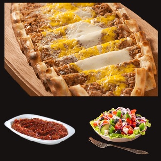 Kıymalı Yumurtalı Pide görseli