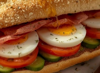 Amerikan Janbonlu Sandwich görseli