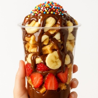 Bardak Waffle görseli