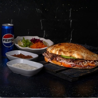 Gobit Ekmek Arası Et Döner Menü görseli