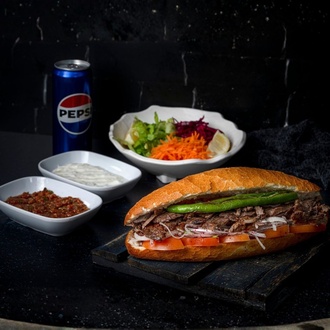 Ekmek Arası Et Döner Menü görseli