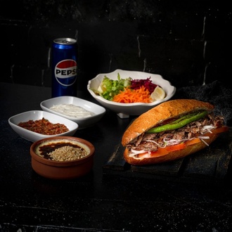 Ekmek Arası Et Döner Combo Menü görseli