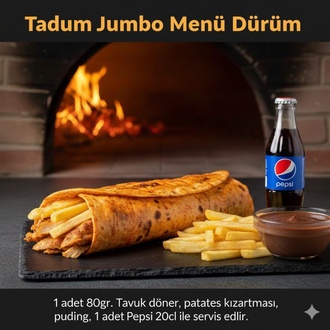 Tadım Jumbo Menü Dürüm görseli