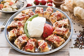 Cheddarlı Beyti Kebap (Et Dönerden) görseli