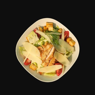 Tavuklu Sezar Salata + 330 Ml. Coca Cola görseli