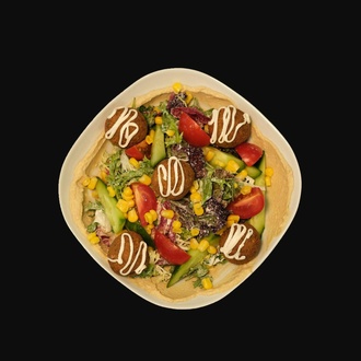Falafel Salata + 330 Ml. Coca Cola görseli