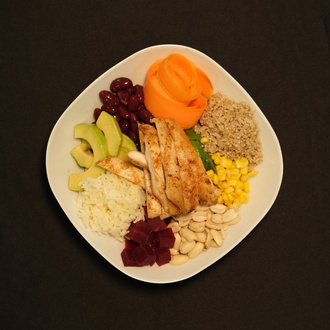 Izgara Tavuk Bowl + 330 Ml. Coca Cola görseli