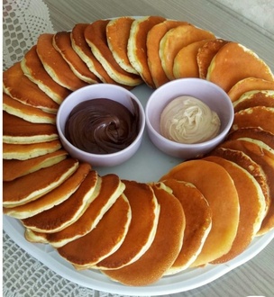 Pankek Bal Ve Reçelli (6Adet) görseli