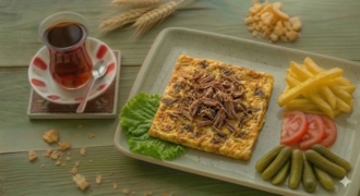 Sahanda Kavurmalı Yumurta görseli
