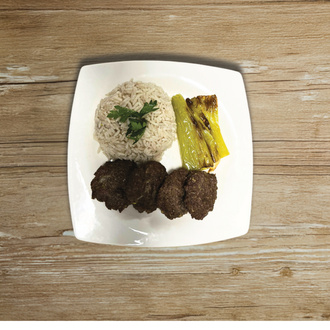 Izgara 4 Köfte + Basmati Pilavı görseli