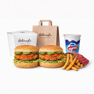 Doyuran Ekonomik 2'Li Chicken Burger Menü görseli