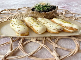 Beyaz Çikolatalı Ekler (500Gr) görseli