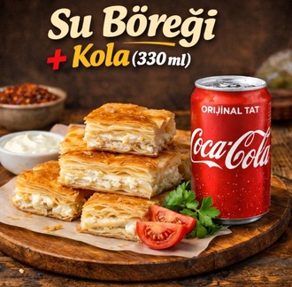Su Böreği Peynirli 500 Gr (Coca Cola 330Ml) görseli