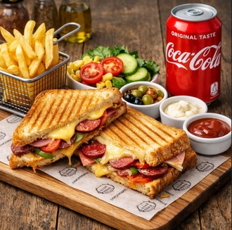 Karışık Tost Menü+coco Cola 330 Ml görseli