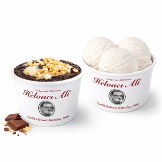 Çikolatalı İrmik Helvası Şöleni(150gr.) görseli
