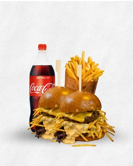 2'Li Coca Cola Mars Crispy Burger Menu görseli