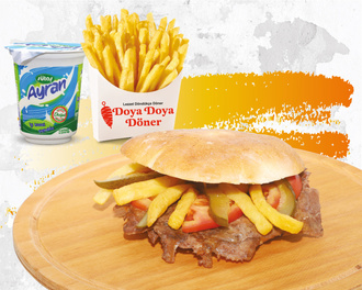 Tombik Et Döner Menü (60 Gr) görseli