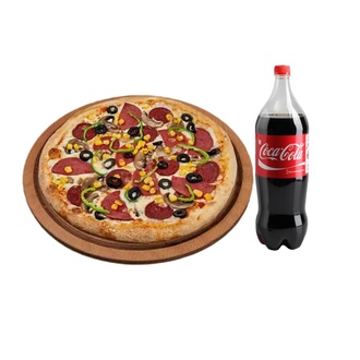 Coca Cola Fırsatı Karışık Pizza - Büyük görseli