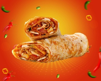 Antakya Usulü Tablacı Tavuk Döner Dürüm görseli