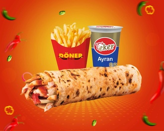Hatay Usulü Tavuk Döner Menü görseli