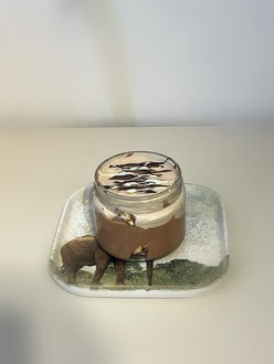 İki Çikolatalı Mousse Cup görseli