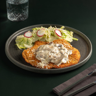 Mantar Soslu Schinitzel görseli