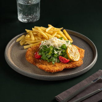 Roka&parmesan Schinitzel görseli