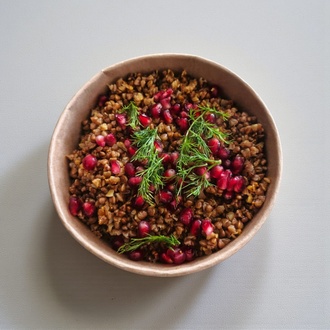 Zerdeçallı Karabuğday Pilavı (170 Kcal ) görseli