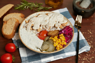 Sezar Soslu Tavuk Bowl görseli