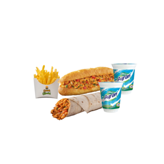 Duble Tavuk Tantuni Dürüm Menü görseli