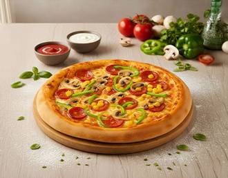 Spicy Pizza (Büyük Boy) görseli