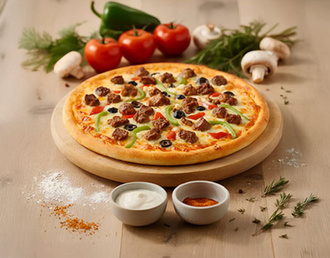 Carnivora Pizza (Büyük Boy) görseli