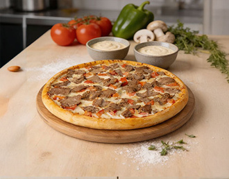 Et Dönerli Pizza (Büyük Boy) görseli