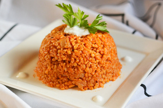 Kavurmalı Bulgur Pilavı görseli