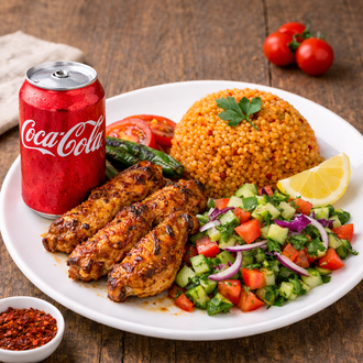 Tavuk Kanat (8 Adet) + Coca Cola (33 Cl.) görseli