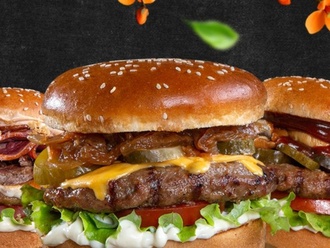 3 Kişilik Burger Menü görseli