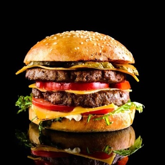 Duble Köfte Ve Duble Cheddar Peyniri+330ml İçecek+patates görseli