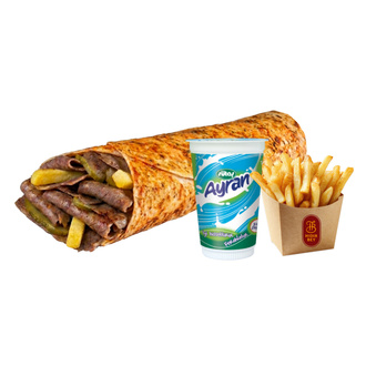 Özel Hatay Soslu Et Medium Dürüm Menü görseli