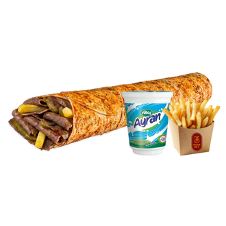 Özel Hatay Soslu Et Xlarge Dürüm Menü görseli