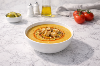 Süzme Mercimek Çorbası görseli
