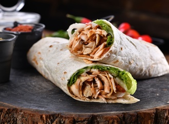 Lavaş Dürüm (100Gr) Tavuk Döner görseli