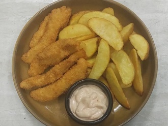 Çıtır Tavuk Tabağı görseli