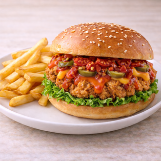 Babe On Fire Burger görseli