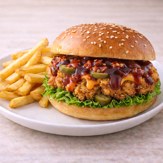 Chili & Bbq Burger görseli