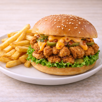 La Fiesta Classic Burger görseli