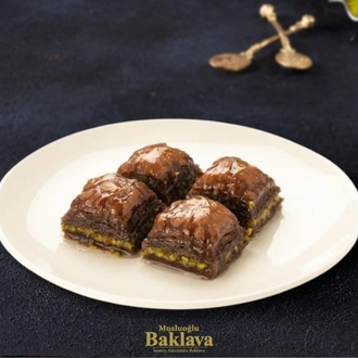Çikolata Fıstıklı Baklava 500Gr görseli
