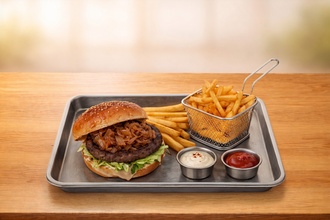 Old School Burger görseli